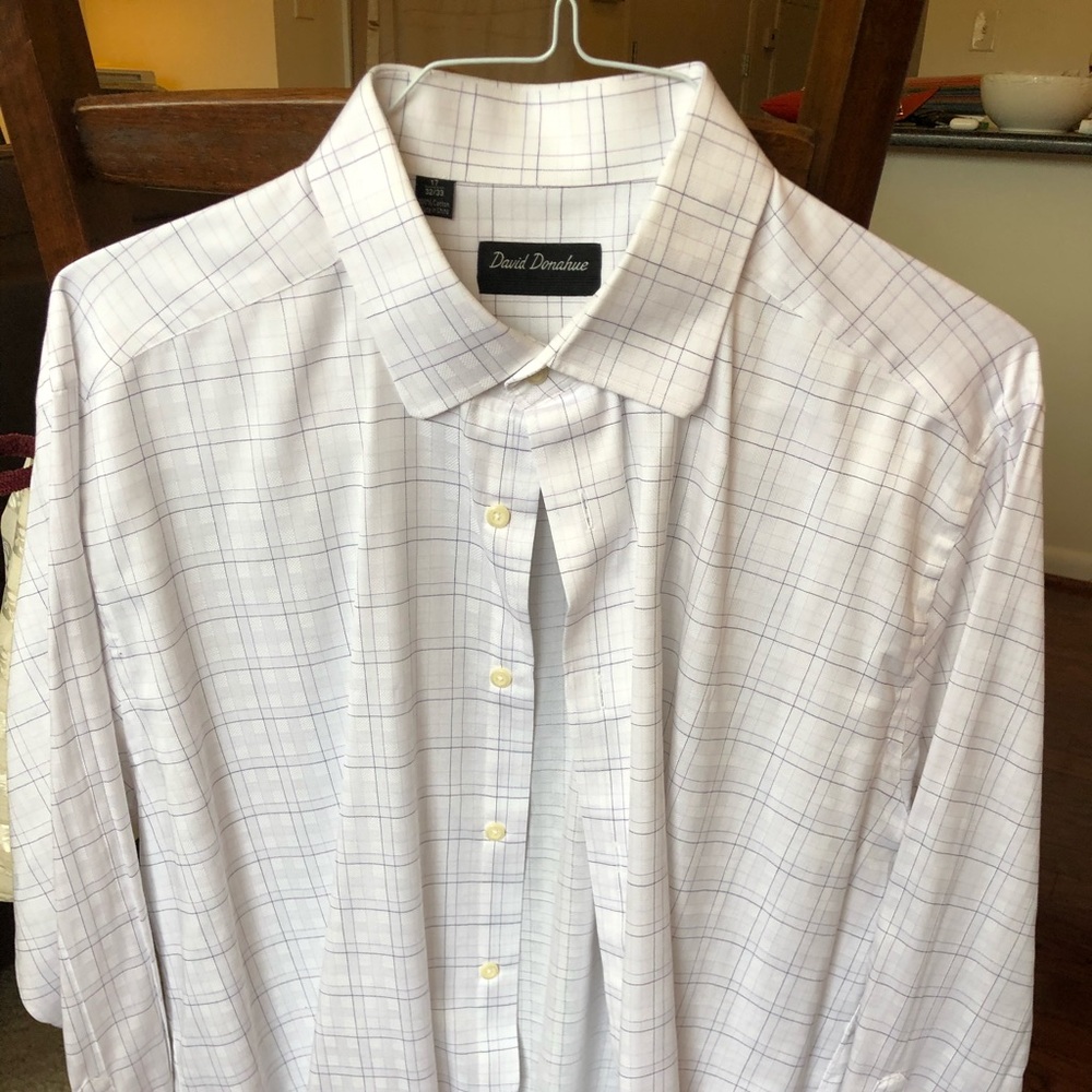 Designer French Cuff Dress Shirt NWOT